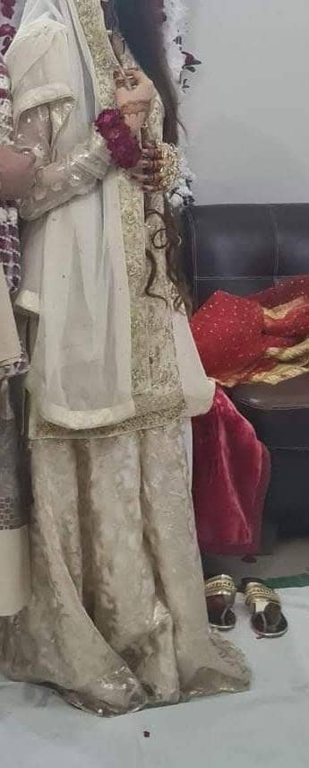 “Nikah Bridal Dress for Sale – Like New”