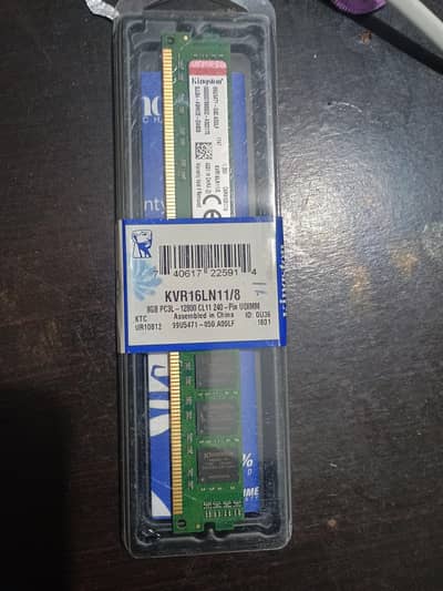 Kingston 8 GB DDR3 RAM