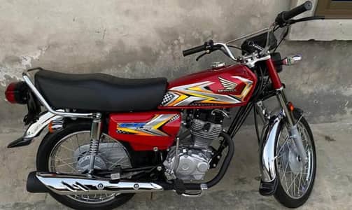 Honda 125 2025 model all Punjab number
