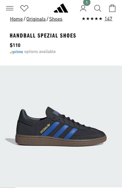 Adidas Handball Spezial Sneakers (Brand New)
