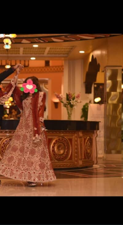 Formal Embroidered Maxi with Chooridar for Sale