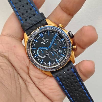 FESTINA – ORIGINAL - JAPANESE QUARTZ - 44MM - MEN'S WATCH