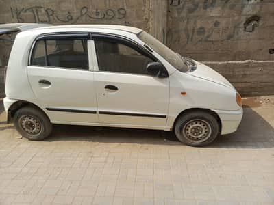 White Santro 2005 - Family Used - Low Maintenance