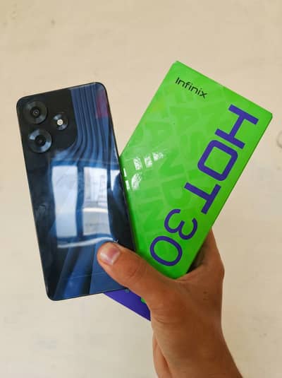 Infinix Hot 30 8GB RAM 128GB Storage | Complete Box | 33W Original Fas