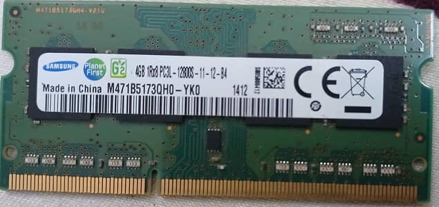 DDR3 RAM 4 GB 01 PIECE AVAILABLE FOR SALE