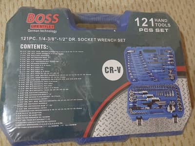 imported 121 pieces tool box