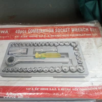 40pcs socket wrench set