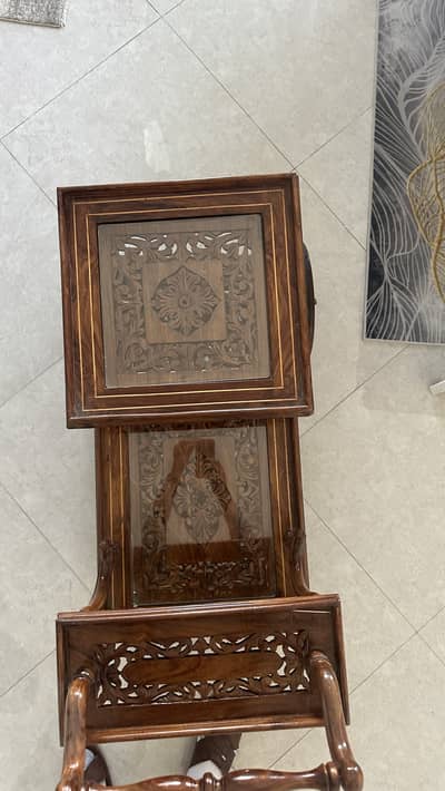 Elegant Classic Wooden Tea Trolley – Brand New Condition