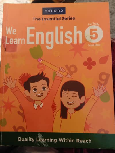 Oxford we learn English-grade 5 second edition -excellent condition