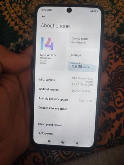 REDMI NOTE 10  4 GB 128 GB