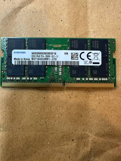 Samsung DDR4 32GB 2666V Laptop RAM