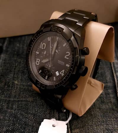 Fossil Men's Bronson Chronograph Watch, model number FS5712.