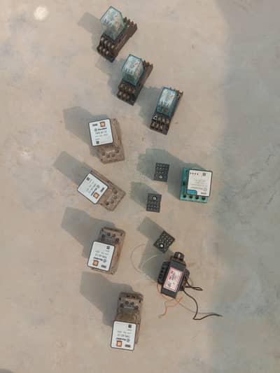 220V Relays & Siemens Contactor