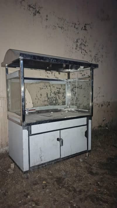 burger shawarma counter + 2 hot plates