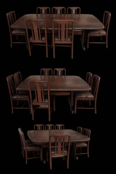 National Dinning table with 6 chairs
