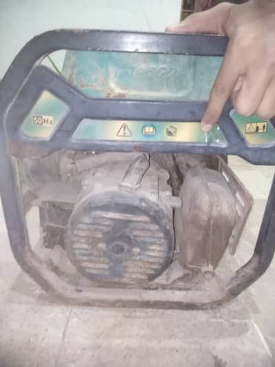 Jasco generator condition 10/7 fuel type petrol or gas