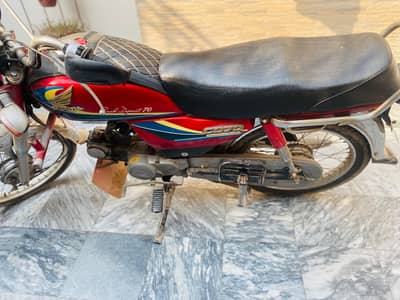 Renovated 2001 CD 70 Honda