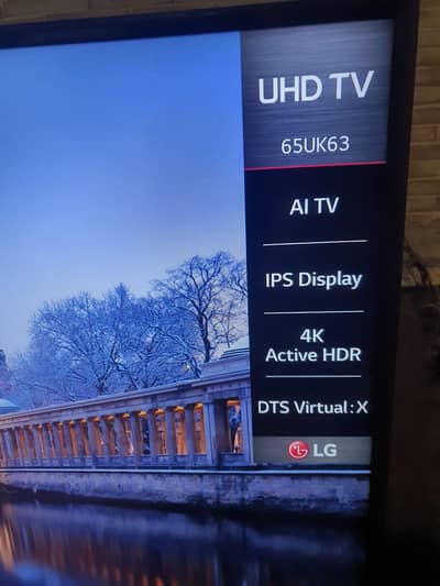 Original LG 65 Inch 4K Smart LED TV Made in Korea