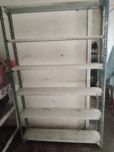 Aluminum shelves