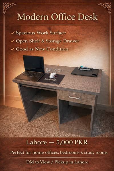 Modern office desk