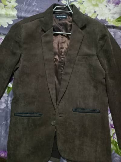 Men’s Corduroy Blazer – Size 28 – Like New (Worn 2–3 Times)