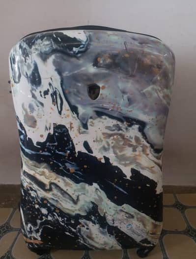 imported hardshell luggage bag  with 4 rotating wheels