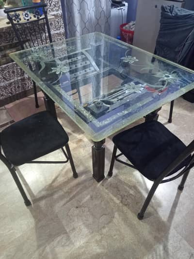 4 chair dining table
