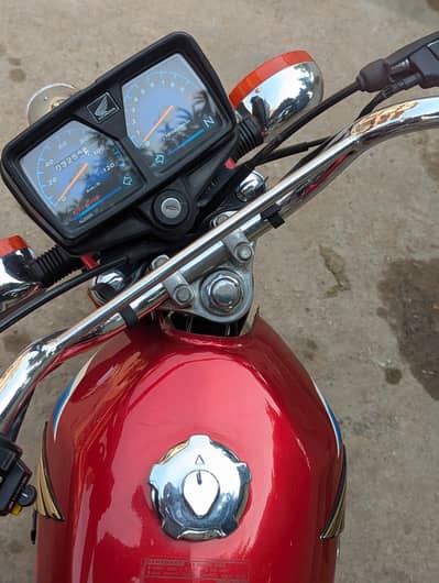 cg 125 2024 Karachi number up for sale