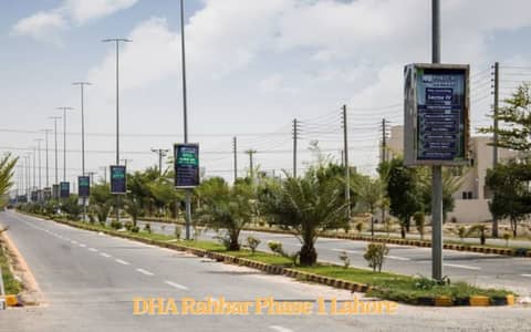 20 MARLA RESIDENTIAL PLOT AVAILABLE FOR SALE AT PRIME LOCATION IN DHA RAHBAR SECTOR 1 BLOCK D