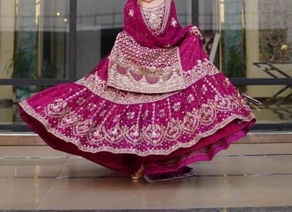 GOTA KINARI Farshi Lehnga