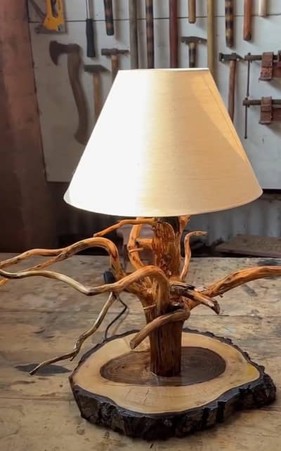Unique Wood Lamp For the rich people only