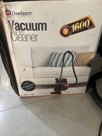 Dawlance vacume cleaner 1600 watt