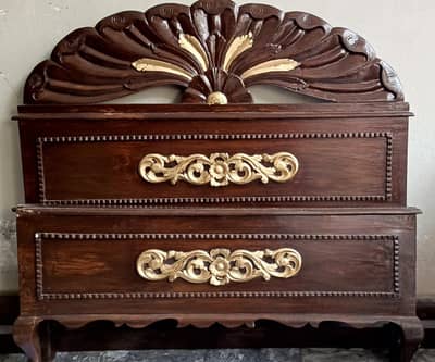 single bed kikker wood