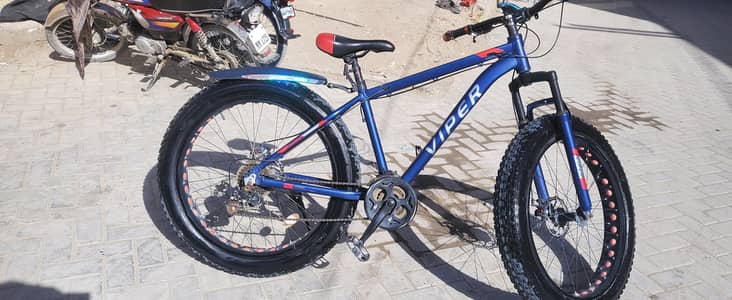 Fat bike aluminium body