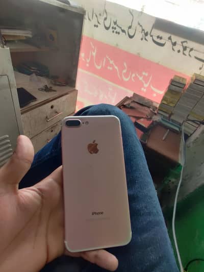 Iphone 7 plus pta approved 128gb golden colour