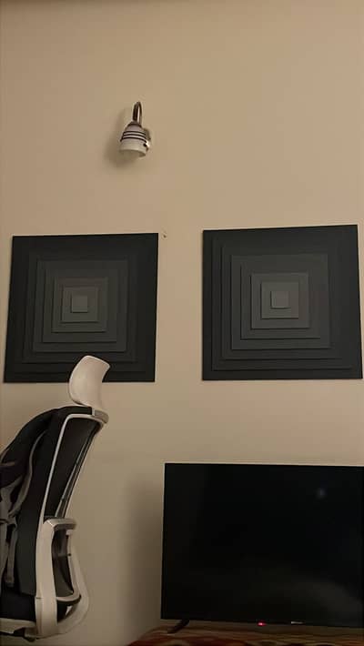 Abstract sculptural art piece