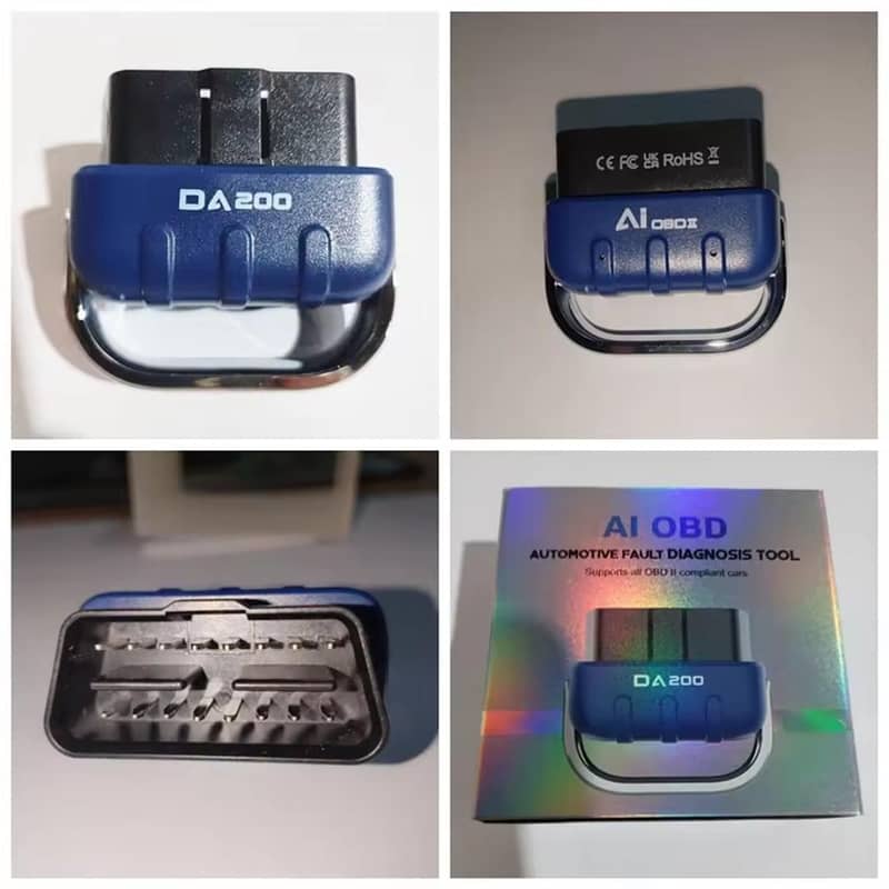 DA200 OBD2 Car Diagnostic Tool Bluetooth 5.4 compatible Code Reader 1