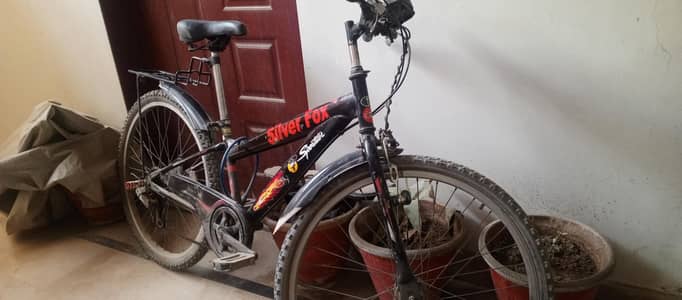 Silver fox Gear Bycicle