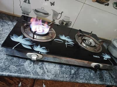 Cylinder Chulha  Best Design Black Shesha Almost Good condition