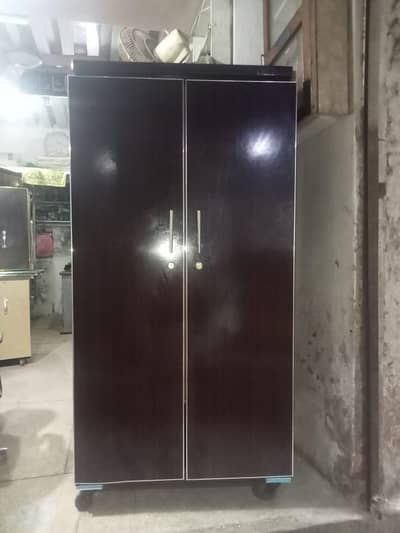 New Double Door Wooden Safe with Locker – Strong & Stylish