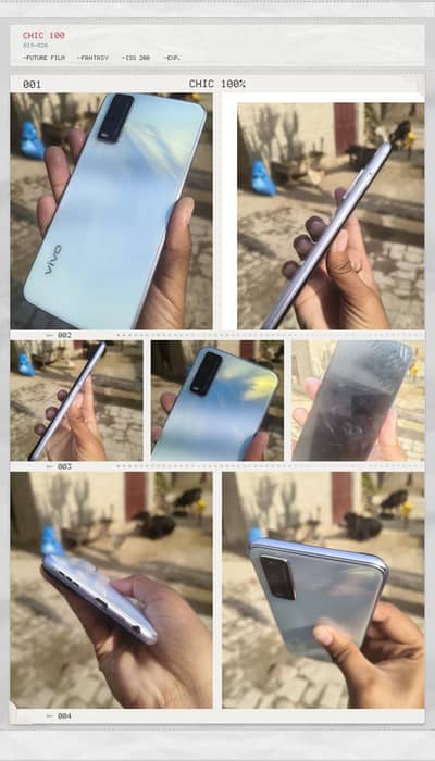 vivo y20 10/10 condition all ok set