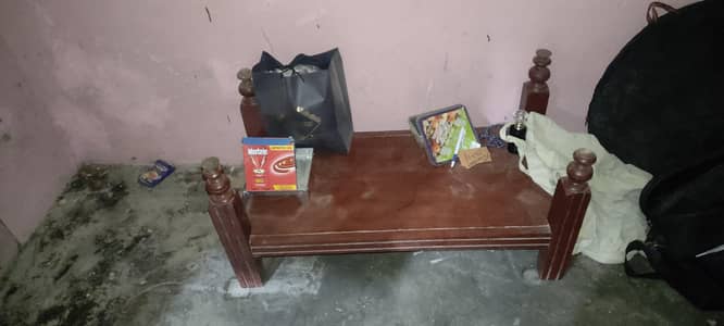 single table with glass