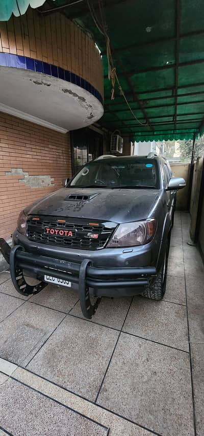 Toyota Hilux Vigo Model 2005-2016 Front Metal Bumper Bull Bar
