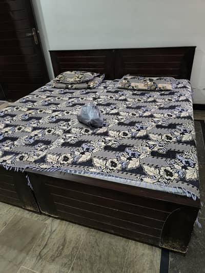 2 Single beds pair for sale