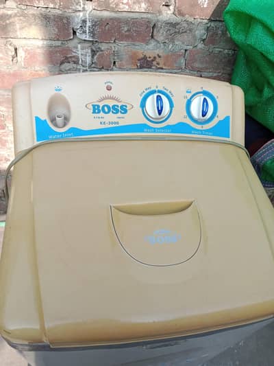 boss company washing machine 10/9 All Ok