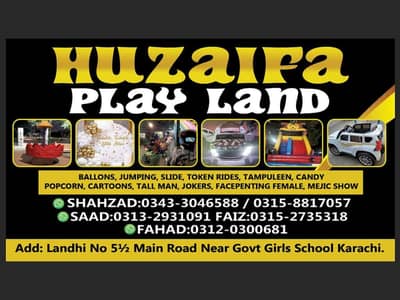 birthday event k Liye rabta Karen full package Bhi hai