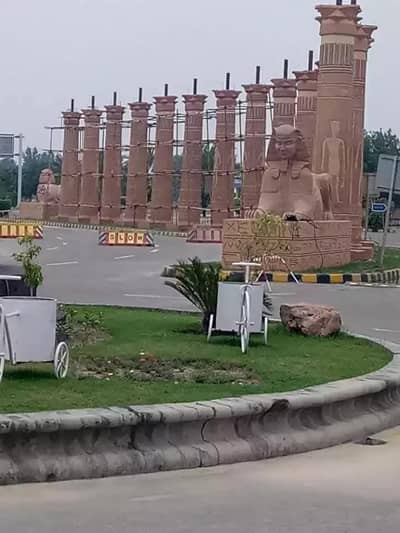 10 Marla Plot Sale B Block Phase-3, Plot No 155 Onground Ready Possession Plot, Socaity New Lahore City, 50 Fit Road, Near Ring Road interchange, Good Location Plot.