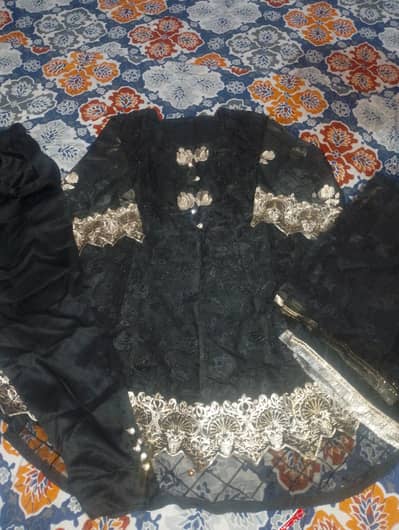 short  frock 3 piece