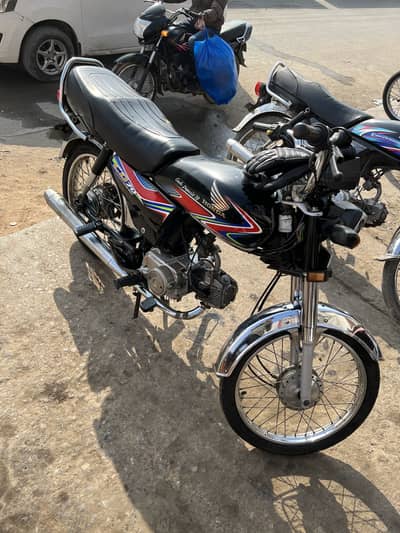 2018 Model 70cc Black Motorcycle for Sale
