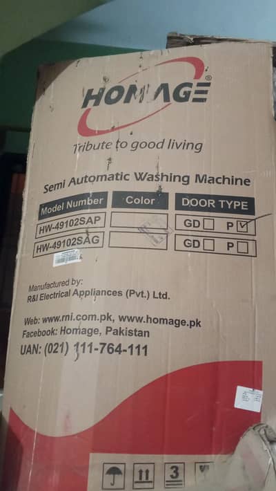 Homage Twin Tub Washing Machine – Brand New Box Packed